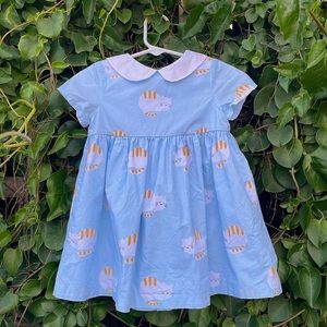 Jacadi sleepy cat dress- 24 months